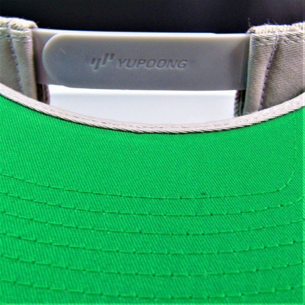 Hashtag Baseball Cap Leather Patch Snapback - Picture 6 of 7